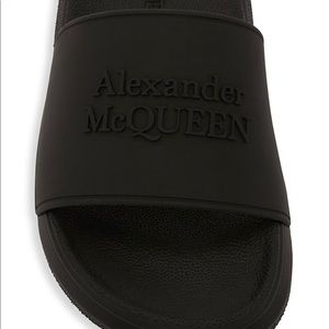 Brand new Alexander McQueen slides